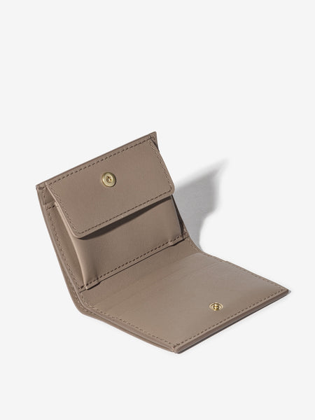 Calfskin Card Holder with coin purse