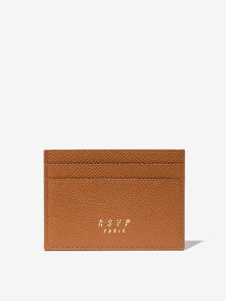 LogocardholderGrainedCognac-
