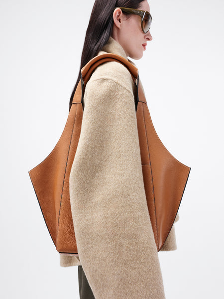 RSVP | Bag - Parachute Small - Grained Cognac – RSVP Paris