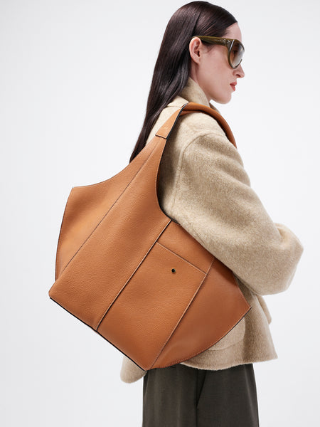 Parachute small in cognac grained calfskin – RSVP Paris