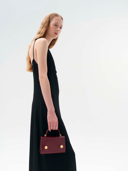 【threetimes】25HS★ (男女兼用) Munchkin Bag RSVP-Paris-Mini-Maxi-Lisse-