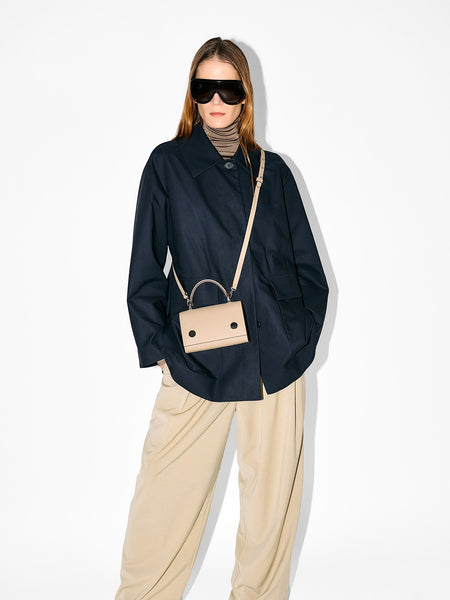 RSVP | Bag - Munchkin - Grained Tourterelle – RSVP Paris