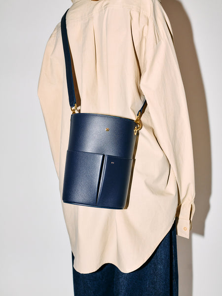 RIIZE ウォンビン SUNLOVE POPUP Mail bag navy RSVP_Low-Five-Grained-Navy-