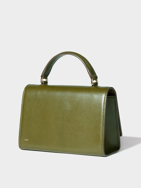 Munchkin in Smooth Khaki calfskin – RSVP Paris