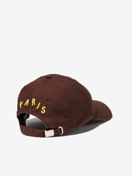 p*n様 【RSVP Paris】タグ付 ロゴ刺繍 コットン ベースボールキャッ Cotton cap brown – RSVP Paris