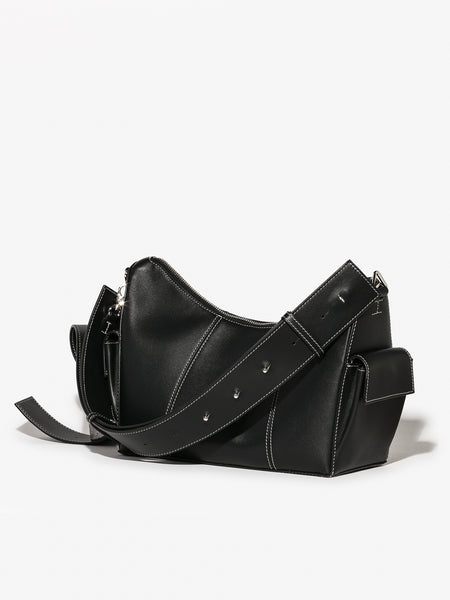 SOFT BAG 38 CALFSKIN BLACK
