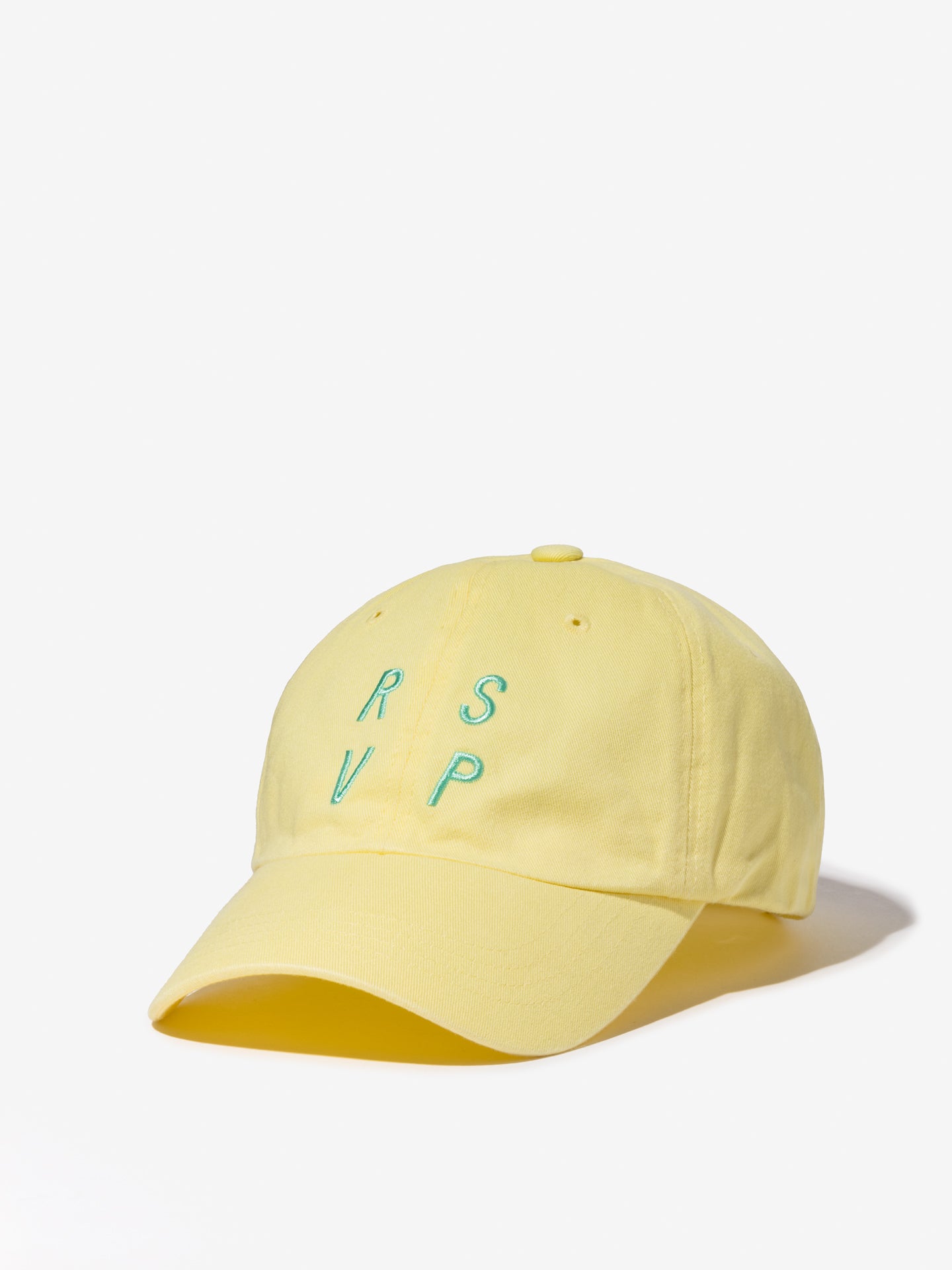 Pale yellow baseball cap on sale