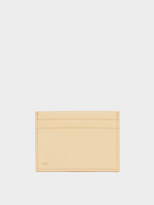 Smooth black calfskin leather cardholder – RSVP Paris