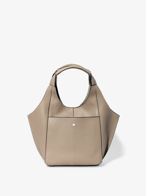 Parachute Mini in grained tourterelle calfskin