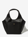 Parachute Mini in smooth black calfskin – front