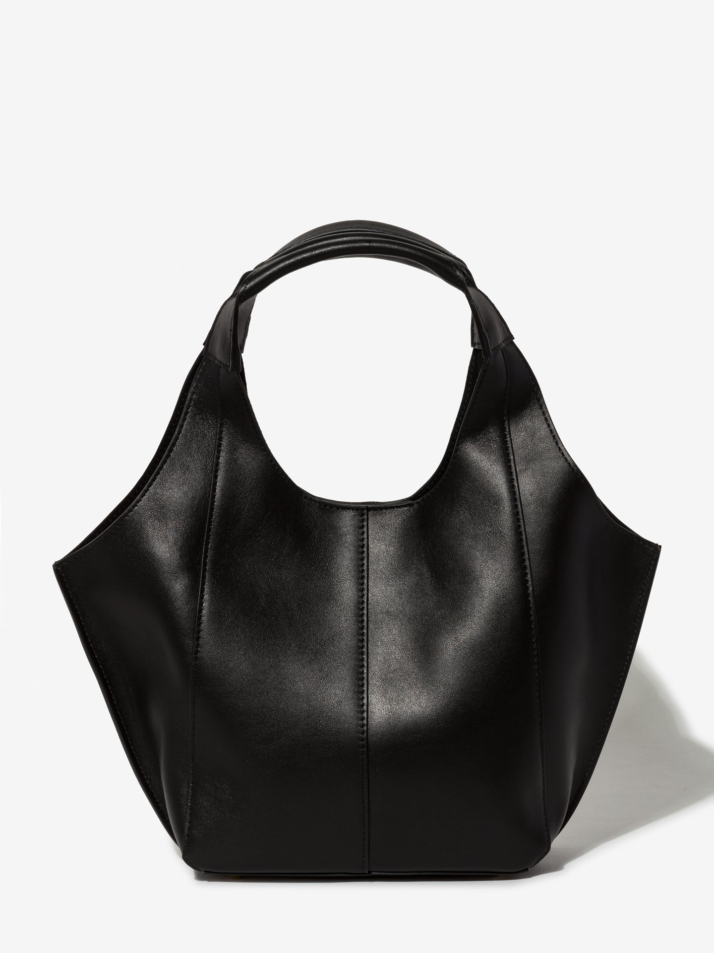 Parachute Mini in smooth black calfskin – back