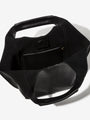 Parachute Mini in smooth black calfskin – inside