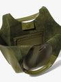Parachute Small in grained khaki calfskin – inside
